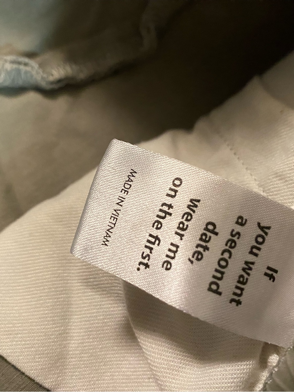 PacSun Sage Green Cargo Pants Y2K Utility Wide Leg Size M - Picture 6 of 6